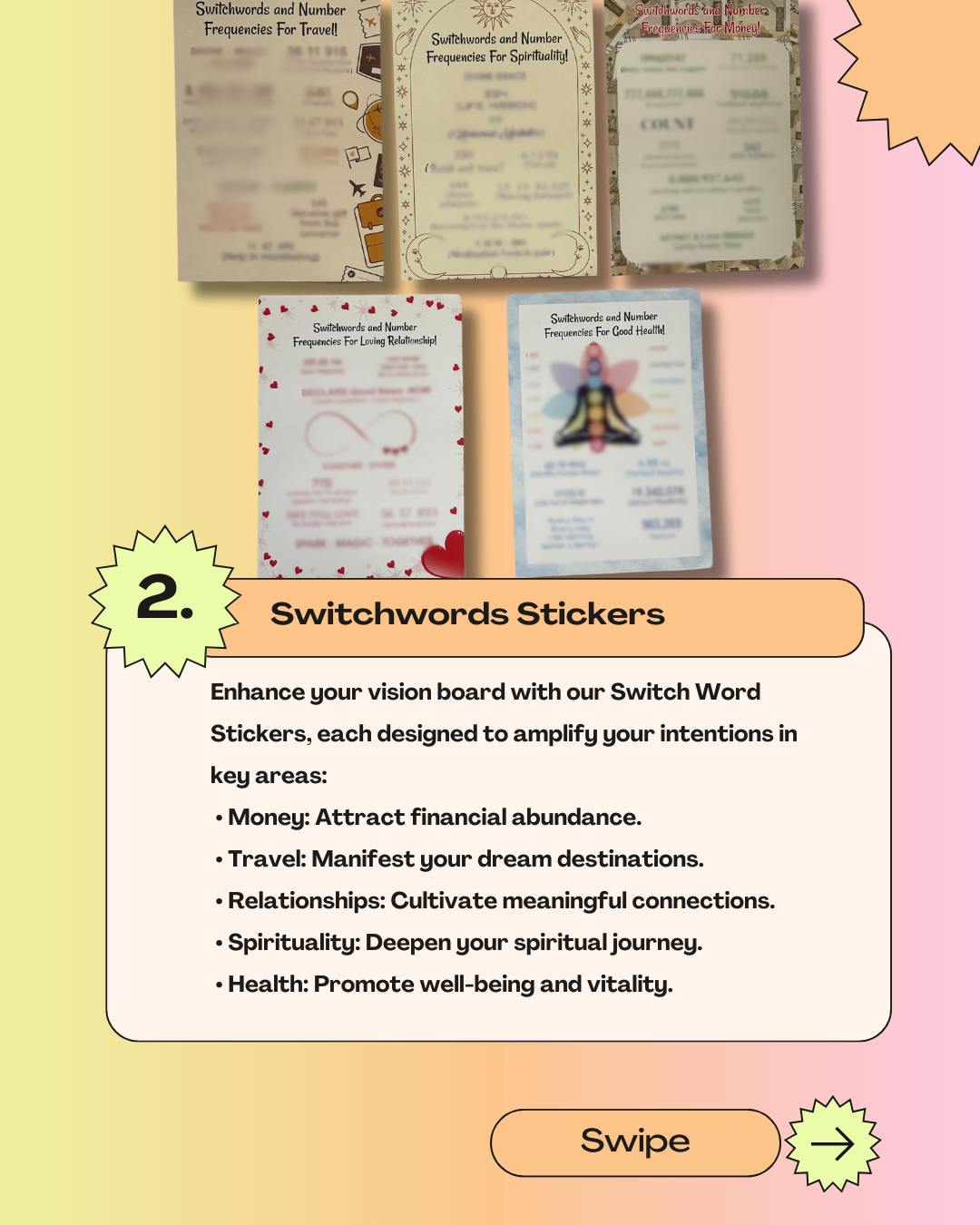 SWITCHWORDS MANIFESTATION KIT